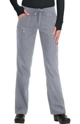 Pantalón Médico Koi Lite #721 Elástico con Cordón Carga en "Gris Platino" Talla 2XL Foto 1 de 3