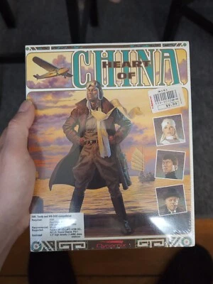 Heart of China Sierra Dynamix MS DOS 3.5" Floppy 1991 Big Box PC NEW - Image 1 of 4