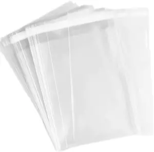 150 Pezzi Sacchetti per Violoncello in Cellophane Trasparente 5,5'' x 7,5'' - Manicotti in Plastica Spessa per Gr - Foto 1 di 4