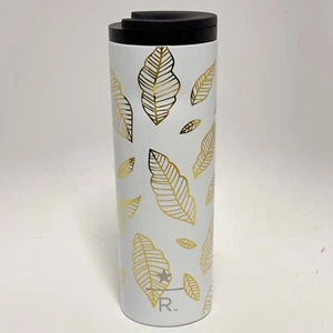 Starbucks Reserve Roastery Seattle Gold Leaf Stainless Steel Tumbler - Picture 1 of 3