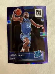 2022-23 Panini Donruss Optic - Rated Rookie Purple Prizm #248 Jaden Hardy (RC) - Picture 1 of 11
