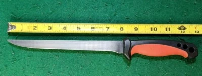 Cuchillo de filete Mustad KVD Kevin Van Dam 7", de China, sin funda Foto 1 de 4