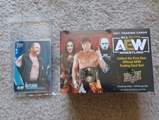 2021 Upper Deck AEW Blaster Box - NEW, SEALED! + 11 Base Cards