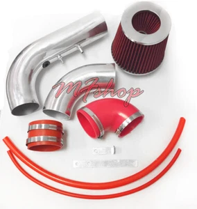 Red For 2PC 2002-2005 Chevy Cavalier Pontiac Sunfire 2.2L L4 Air Intake Kit - Bild 1 von 2