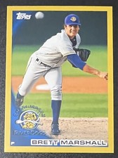 Brett Marshall 2010 Topps Pro Debut Gold #42 /50 - Charleston Riverdogs