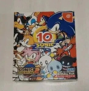 Sonic Adventure 2 Birthday Pack Limited Edition 10th Anniversary Dreamcast Sega - Picture 1 of 11