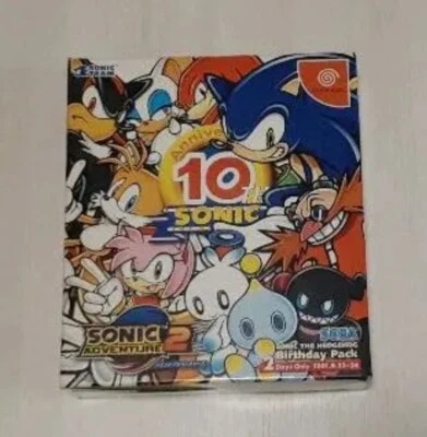 Sonic Adventure 2 Birthday Pack Limited Edition 10th Anniversary Dreamcast Sega - Image 1 of 4