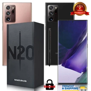 NEW IN BOX SEALED SAMSUNG GALAXY NOTE 20 ULTRA 5G 512GB/128GB FACTORY UNLOCKED - Picture 1 of 32