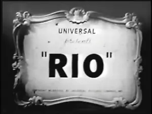 Rio 1939 Victor Mclaglen, Basil Rathbone region free DVD - Imagen 1 de 1