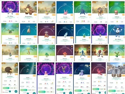 Pokemon Regional Choice RARE GO (Mr. Mime, Kangaskhan, Farfetch'd, etc) - Image 1 of 3