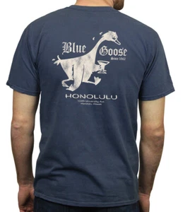 Blue Goose Honolulu Retro T-Shirt - Picture 1 of 3