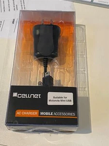 Cellnet AC Charger Suitable for Motorola Mini USB - Picture 1 of 2