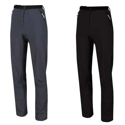 Regatta Outdoorhose Wanderhose Trekkinghose Xert Str Damen mit Gürtel schwarz - Bild 1 von 4
