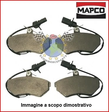 6040 Pastiglie Freno Post Per Vw Lt 28-46 Ii Pianale Piatto/Telaio Diesel 1996>2 - Immagine 1 di 4
