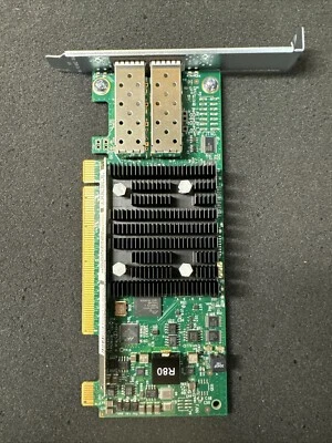 Cisco Dual Port 10GB Network Card Full Height No SFPs UCSC-PCIE-CSC-02 - Image 1 of 3