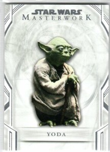 STAR WARS 2018 TOPPS MASTERWORK SHORT PRINT SP BASE 107 YODA