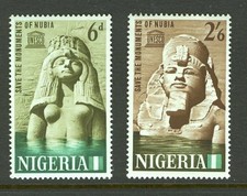 {ZZC-402a} – NIGERIA - 1964 : Nubia   2 val.  ** MNH