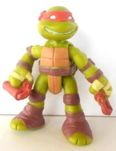 TMNT MICHELANGELO  2" MINI FIGURESERIES 2  NUNCHUCK Teenage Mutant Ninja Turtles - Picture 1 of 1
