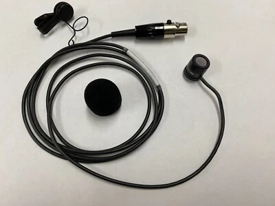 Shure WL183m Omnidirectional Lavalier Microphone with TA4F Connector - Black - Image 1 of 3