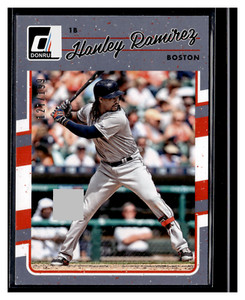 2017 Donruss Gray Border #65 Hanley Ramirez  SN199