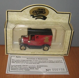 Lledo Days Gone DG6 Modelo T Ford Van St Leonards Church Bell Fondo Código 3 - Imagen 1 de 1
