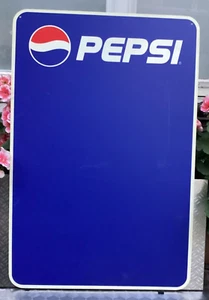 Pepsi Cola Werbe Schreib Tafel Kreide  Schild Kiosk Aufsteller 50 X 75 Cm  - Bild 1 von 2