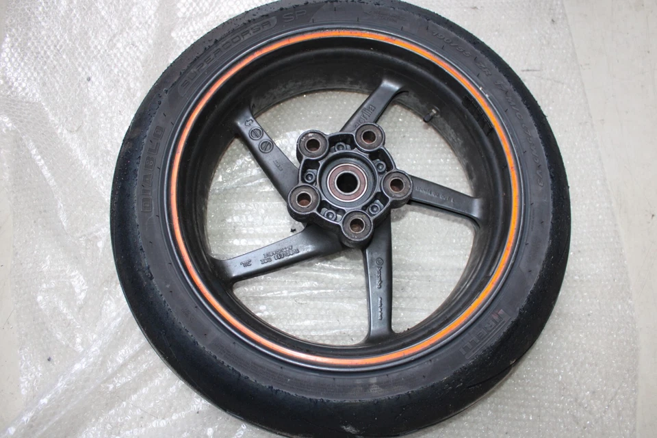 Hinterrad Felge Laufrad Rad Reifen Aprilia RSV 1000 Mille ME RP 98-03 #R5450 - Bild 1 von 4