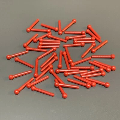 Lot 50 Stands For Mega Bloks Call of duty Construx Halo UNSC Military Figure RED - Image 1 of 4