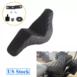 Sport Type Seat Cushion 2-UP Seat Kit For Softail FXLR FXLRS FXLRST FLSB 2018-up - Imagen 1 de 10
