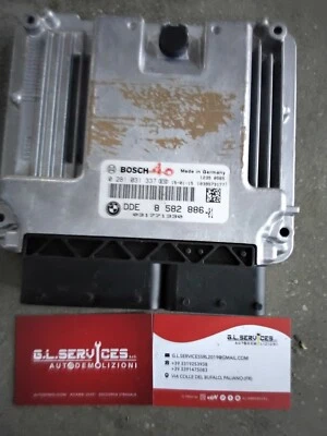 CENTRALINA MODULO UNITA COMANDO MOTORE ECU INIEZIONE BMW X3 F25 2.0D - Immagine 1 di 4