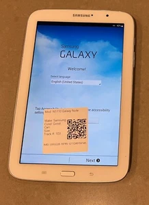 Used Samsung Galaxy Note 8.0 GT-N5110 Wi-Fi Only 16GB White/Silver - A2 - Picture 1 of 3