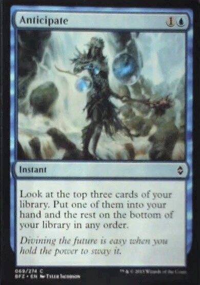 Anticipate - Battle for Zendikar: #69, Magic: The Gathering - Image 1 of 1