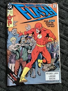 DC Comics Flash Never Look Back Nov 90 #44 Comic Book 2nd Printing - Picture 1 of 3