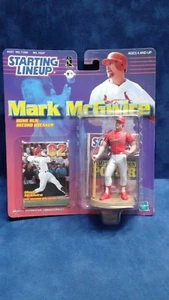  1999 Mark McGwire  Hasbro MLB Starting Line Up  Home Run Record Breaker  - Picture 1 of 4