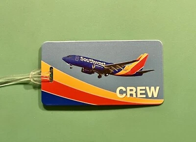 Etiqueta de bagagem Southwest Crew - Imagem 1 de 3