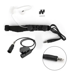 Z-Tactical Throat Mic Adjustable Headset pour AN/PRC-152 AN/PRC-148 U329 Radio - Zdjęcie 1 z 11