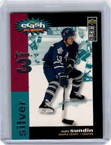 1995-96 Upper Deck Crash the Game Redemption #C30 Mats Sundin - Imagen 1 de 2