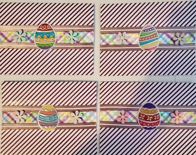 Handmade Greeting Cards -(set of 8) Easter Cards with Messages and Envelopes - Image 1 of 4