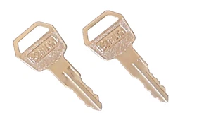 2 x IKEA 008 Ersatzschlüssel für ERIK & PS Aktenschränke & mehrere Schubladen - Bild 1 von 1