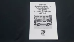1978 1979 Original Porsche 930 Turbo 911SC 924 928 sporting success brochure brochure - Picture 1 of 6