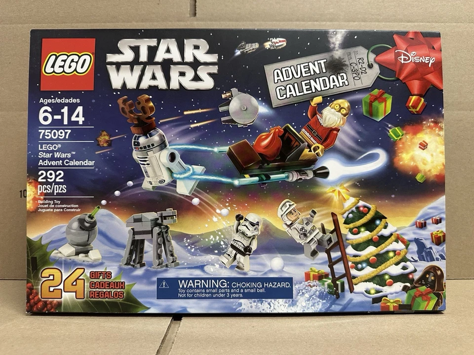 LEGO Star Wars - 75097 - Star Wars Advent Calendar 2015 - NEW - DAMAGED BOX - Image 1 of 4