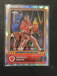 2024 Topps Chrome McDonald's All-American #23 Kennedy Smith RayWave Refractor - Picture 1 of 2