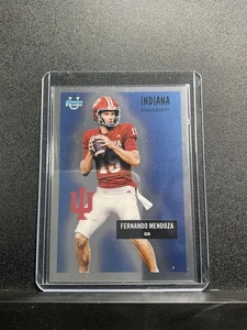 2025 Bowman University Chrome Fernando Mendoza #55AV-19 1955 Bowman Indiana - Foto 1 di 2