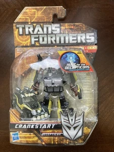 2010 Transformers Hunt for the Decepticons Scout Class 4" Figure CRANKSTART - Picture 1 of 2