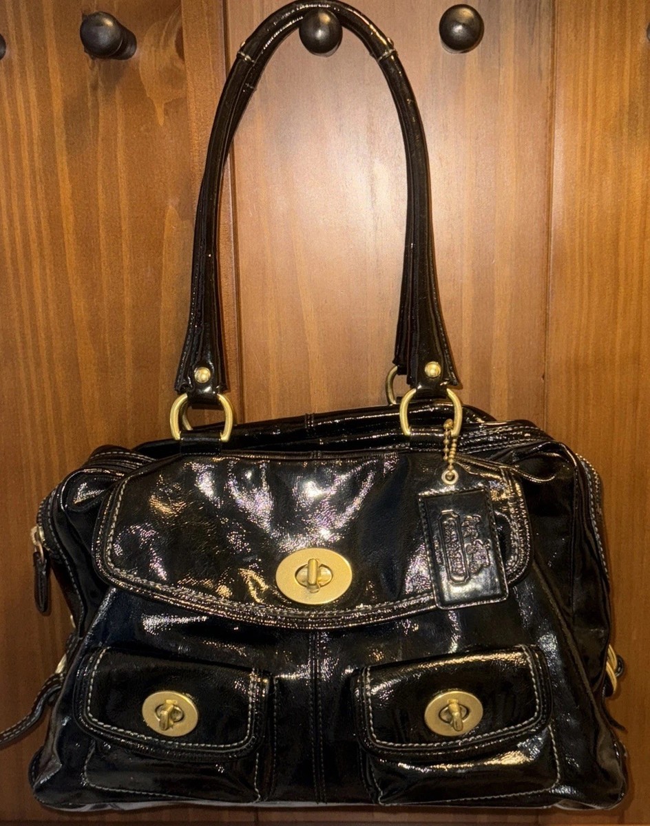 バッグ coach patent leather one handle minibag COACH Patent Leather Pochette | Saks Fifth Avenue