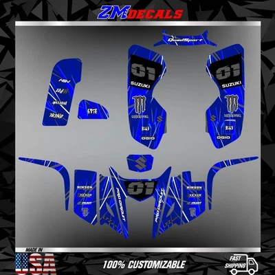 Suzuki LTZ 400 оберните графические наклейки набор наклейки quad 2003 до 2008 ltz400 kfx400 - Изображение 1 из 4