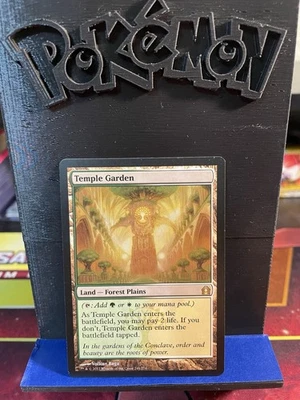MTG Temple Garden Rare Land 248 Return To Ravnica Lightly Played - Image 1 of 2