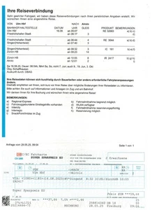 Zugticket Ulm Airolo am 16.8.2025 für 2 Personen - Bild 1 von 1