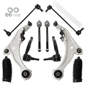 Front Lower Control Arms Ball Joint Tie Rod Sway Bar For Nissan Maxima 2009-2014 - Picture 1 of 8