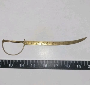 Vintage Brass Sword Letter Opener - Picture 1 of 12
